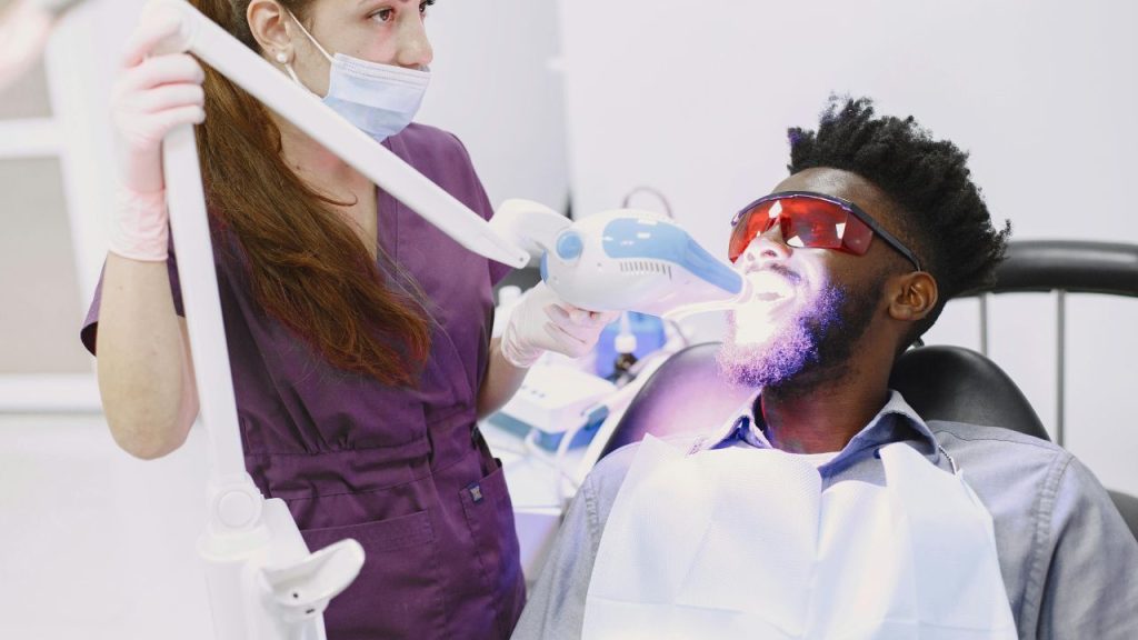 teeth whitening duration