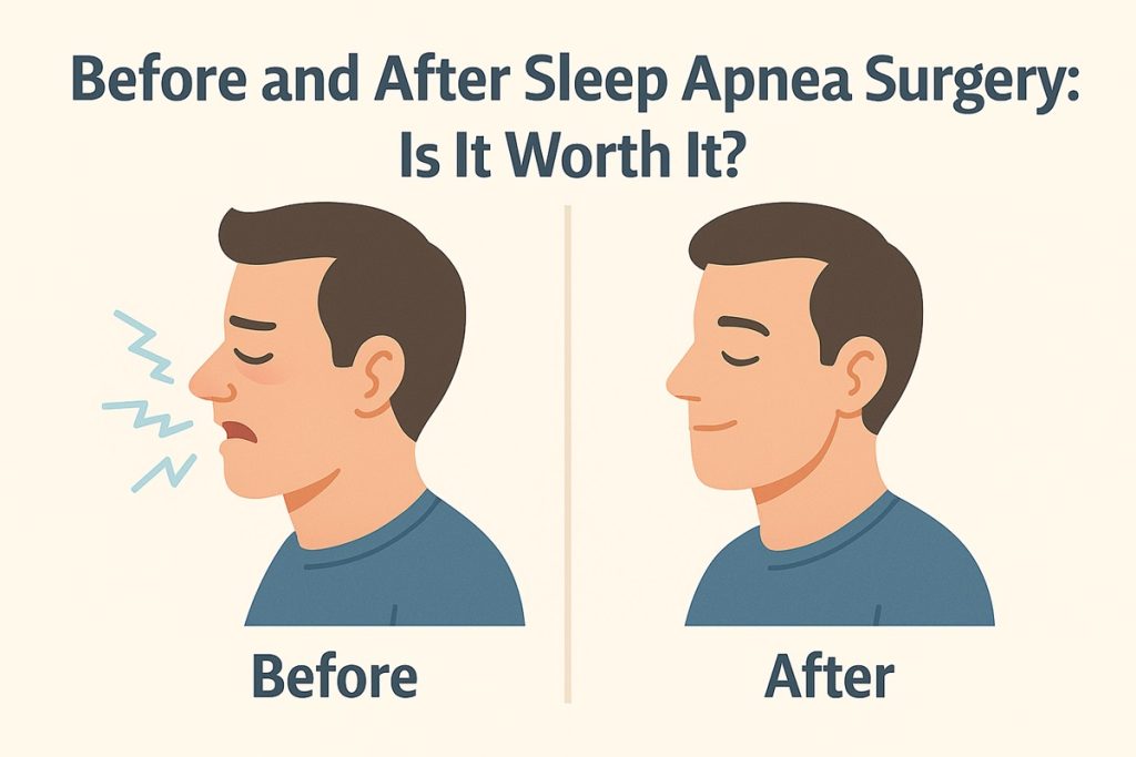 Before and After Sleep Apnea Surgery Is It Worth It