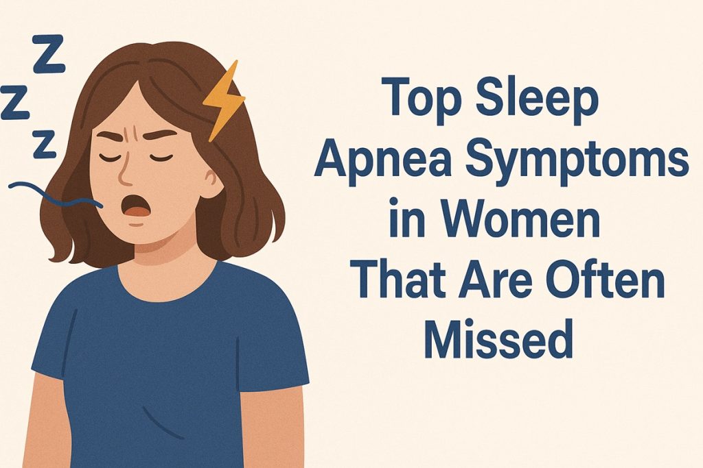Top Sleep Apnea Symptoms in Women That Are Often Missed