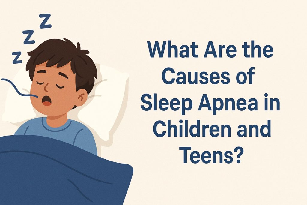 What Are the Causes of Sleep Apnea in Children and Teens