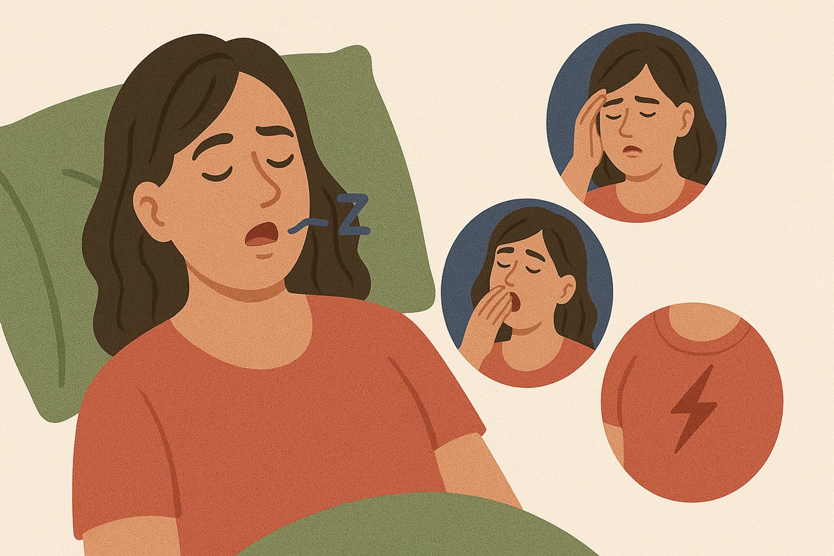 sleep apnea symptoms in women