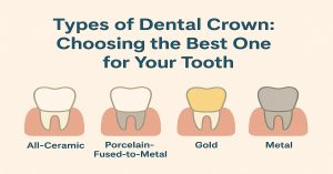 Types of Dental Crown Choosing the Best One for Your Tooth