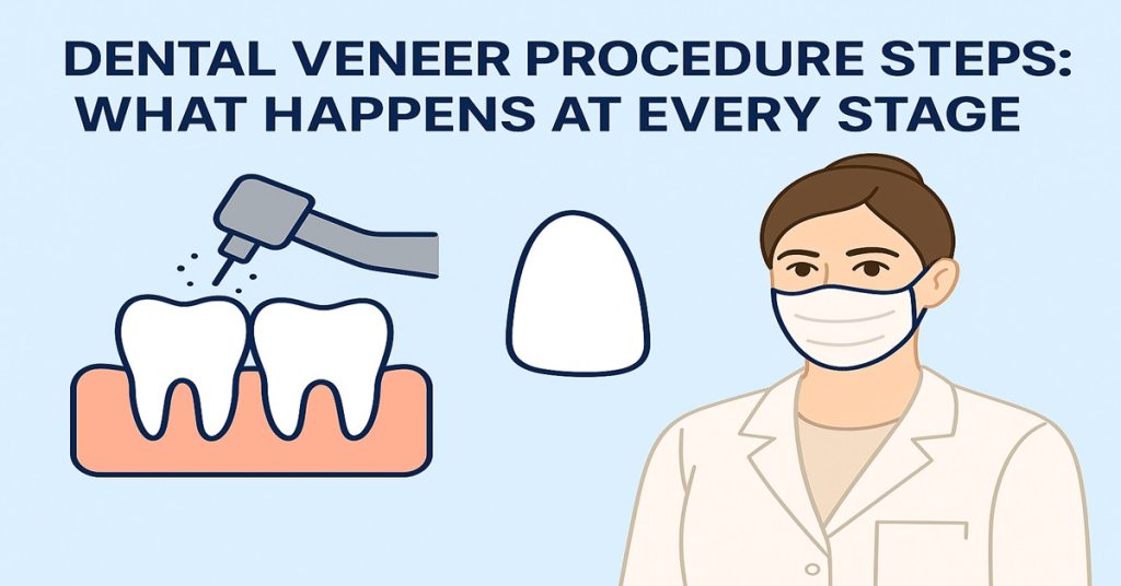 Dental Veneer Procedure Steps What Happens at Every Stage