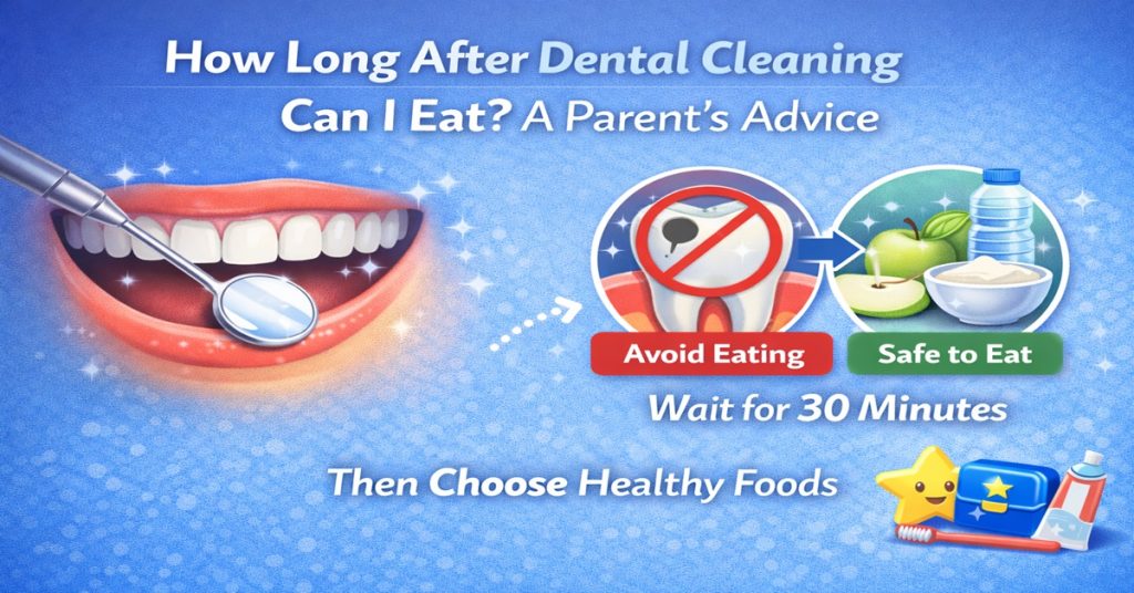 How Long After Dental Cleaning Can I Eat A Parents Advice