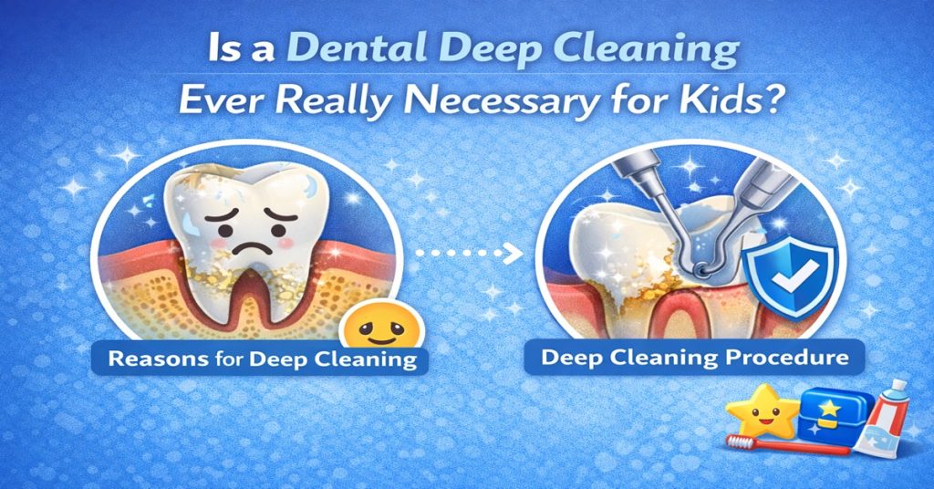 Is a Dental Deep Cleaning Ever Really Necessary for Kids