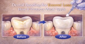 Dental Bonding for Enamel Loss How It Protects Weak Teeth