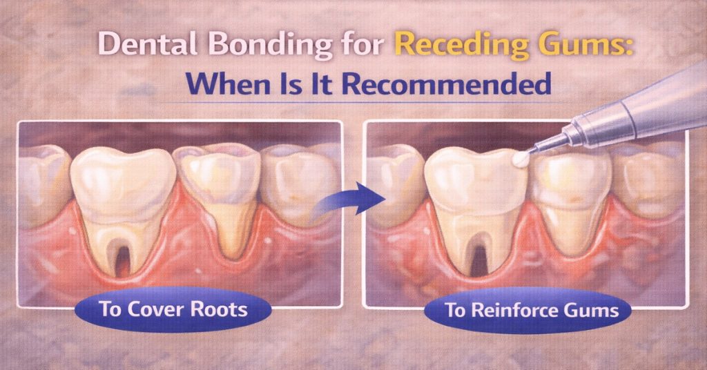 Dental Bonding for Receding Gums When Is It Recommended
