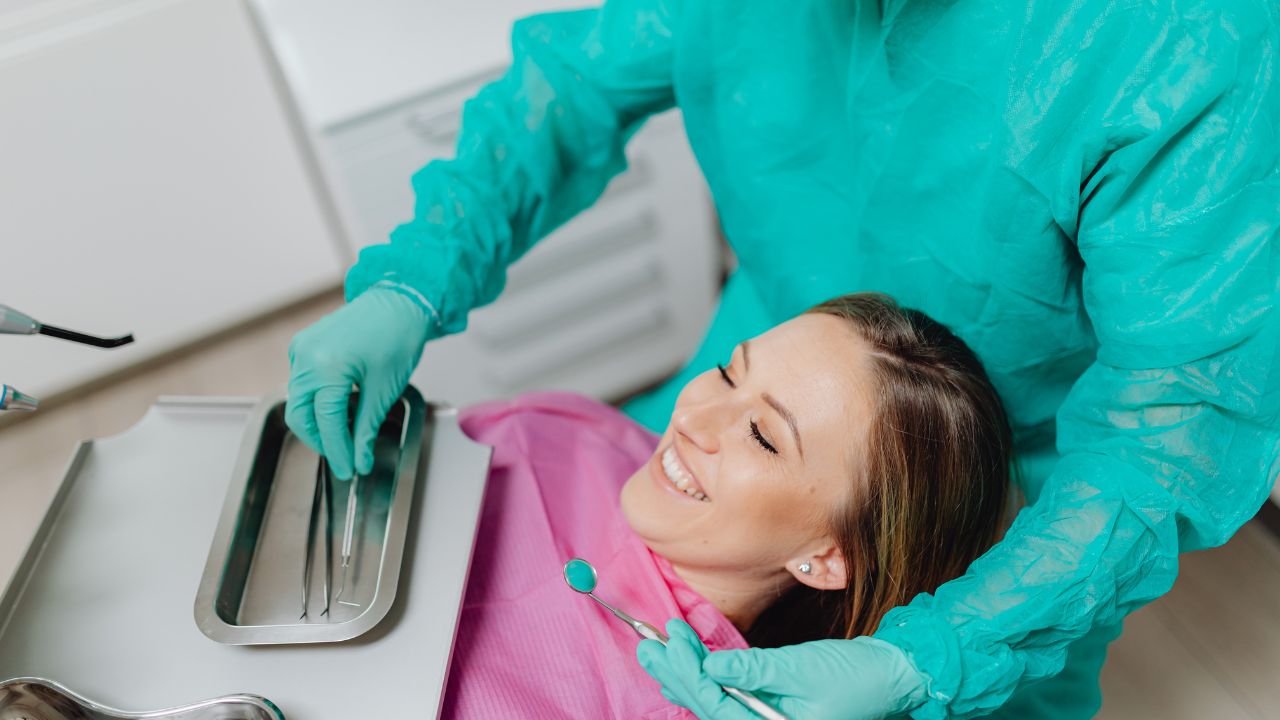 dental bonding for receding gums