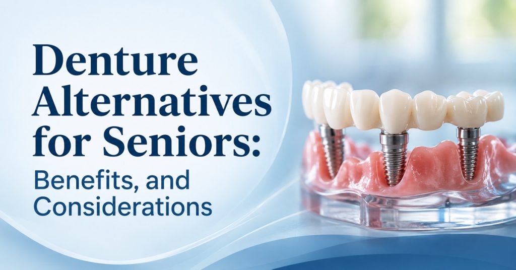 Denture Alternatives for Seniors Benefits, and Considerations