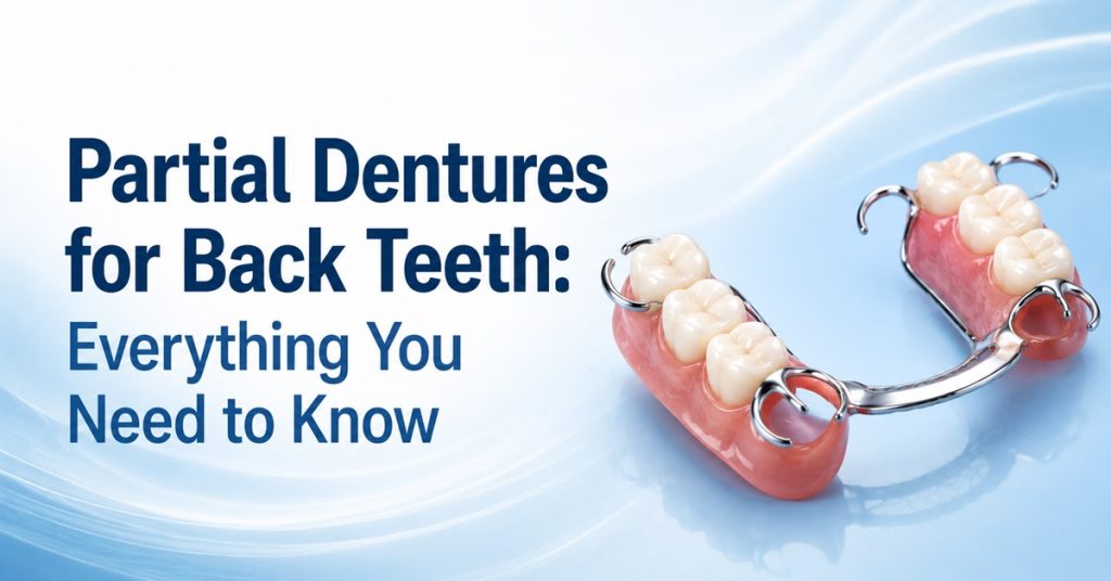 Partial Dentures for Back Teeth Everything You Need to Know