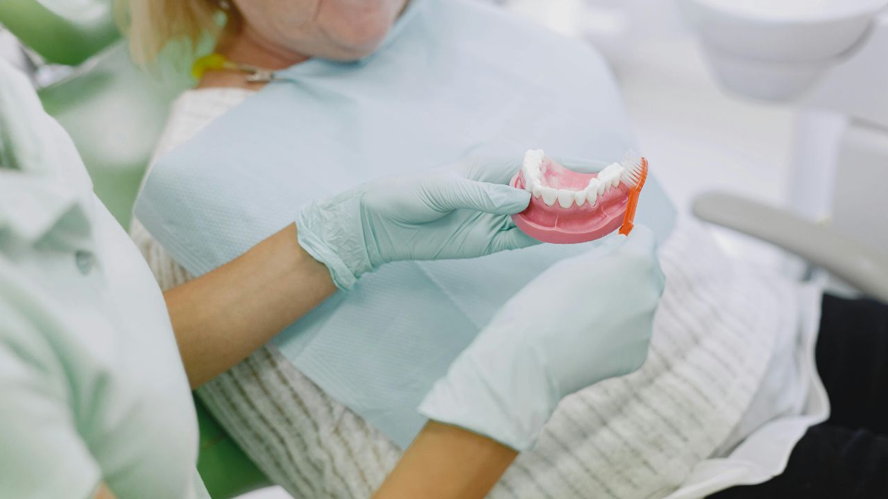 dentures before and after